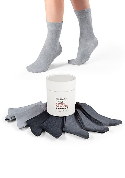 s.Oliver Socken "Sockenbox 7er Pack" günstig online kaufen