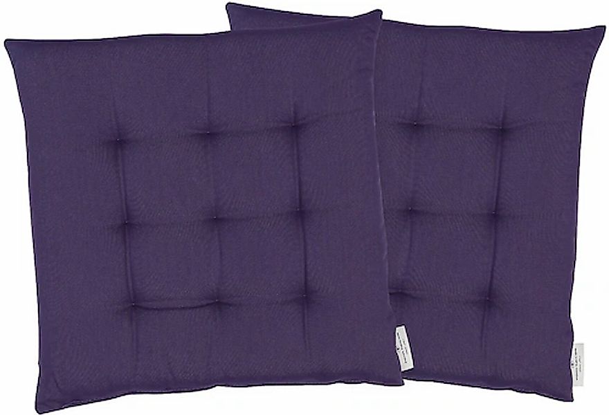 TOM TAILOR HOME Sitzkissen »Dove«, TOM TAILOR unifarbenes, abgestepptes Sit günstig online kaufen