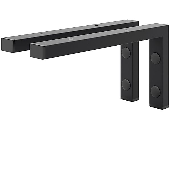 HOLZBRINK Wandregalhalter Wandkonsole L-Form, 2-tlg. SET, günstig online kaufen