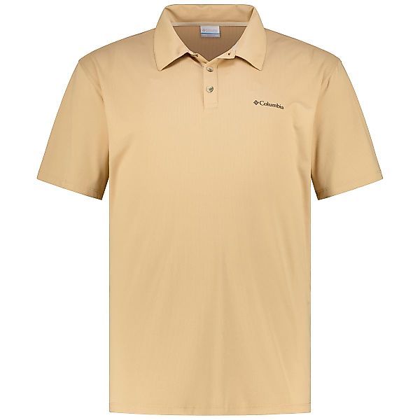 Columbia Funktions-Poloshirt, atmungsaktiv Farbe beige Größe: 3XL günstig online kaufen