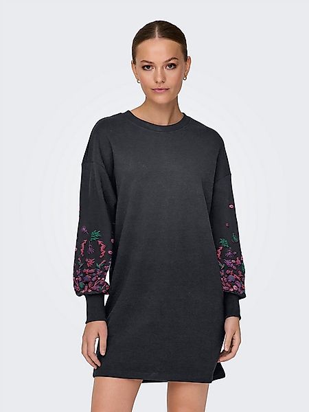 ONLY Sweatkleid ONLBROOKE LS SHORT DRESS FLOWER SWT NOOS günstig online kaufen