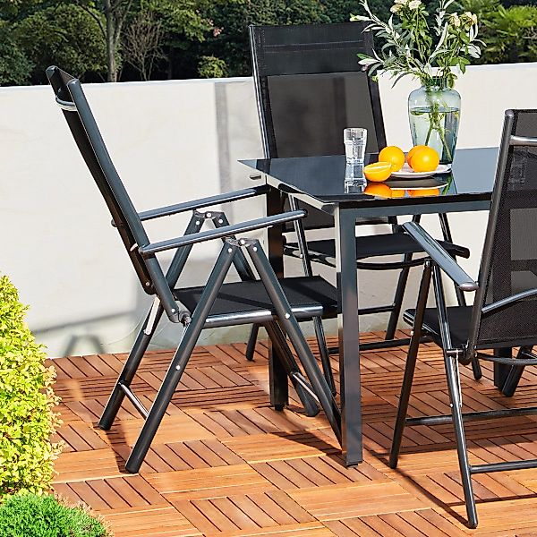 Casaria Garten-Essgruppe Bern, (7-tlg), Aluminium 5mm günstig online kaufen