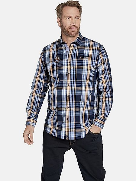 Jan Vanderstorm Langarmhemd JIRKA im Karo-Design günstig online kaufen