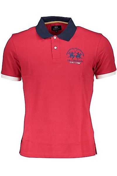 La Martina Poloshirt Herren Kurzarm-Polo Rot günstig online kaufen