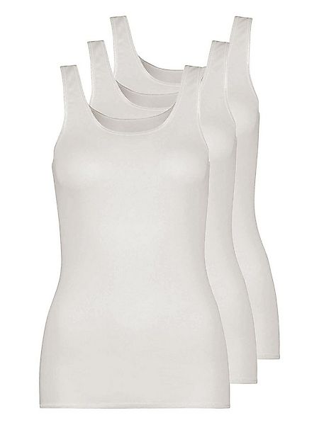 Pompadour Achselhemd 3er Pack Damen Shirt ohne Arm Intime (Packung, 3-St) - günstig online kaufen