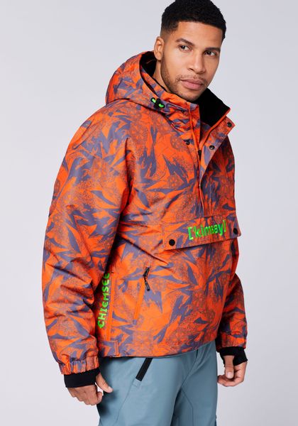 Chiemsee Outdoorjacke ORNG/PURPLE AOP günstig online kaufen