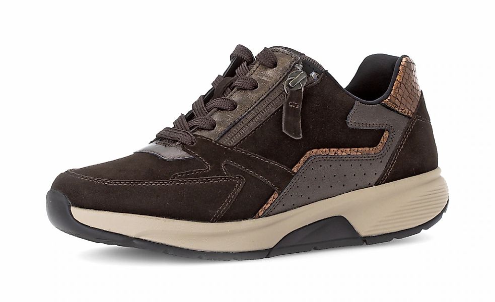Gabor Rollingsoft Keilsneaker, Schnürer, Halbschuh, Freizeitschuh günstig online kaufen