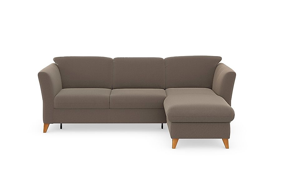 Home affaire Ecksofa »Trelleborg L-Form«, Federkern-Polsterung, wahlweise m günstig online kaufen