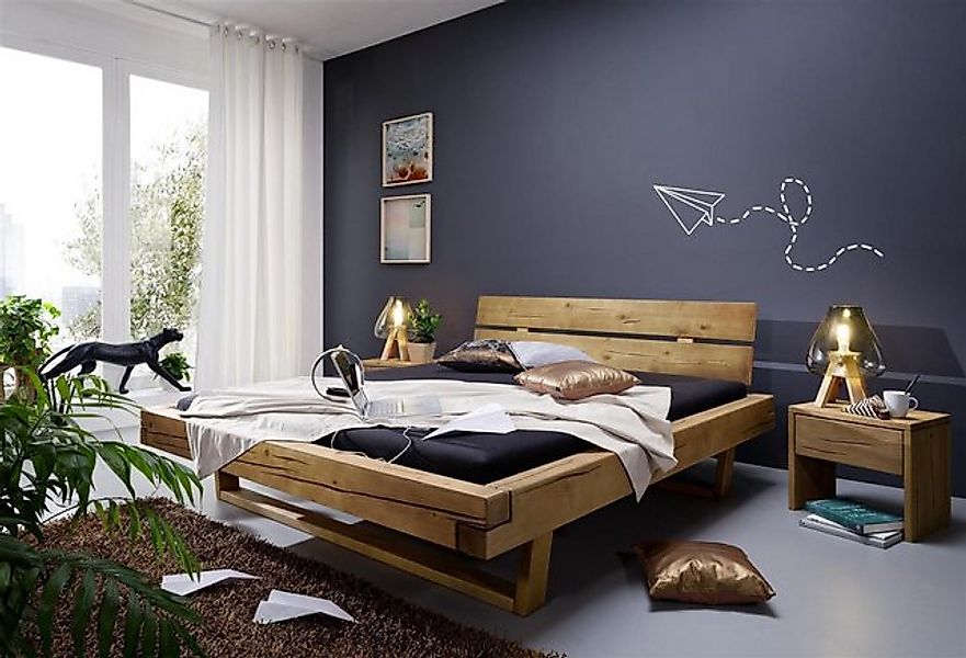 G+K Möbelvertriebs GmbH Massivholzbett 178 x 85 x 222 cm (B/H/T) günstig online kaufen