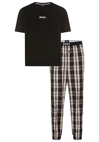BOSS Pyjama Easy Long Set TShirt (Set, 2 tlg) günstig online kaufen