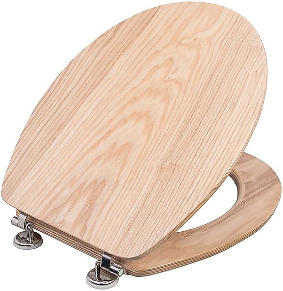 CORNAT WC-Sitz Hochwertiges Echtholz - Eiche - Komfortables Sitzgefühl, Edl günstig online kaufen