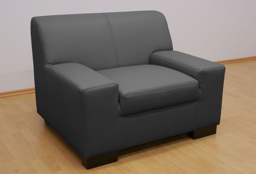 DOMO collection Sessel "Norma kubisch und zeitlos, komfortabel, flache Arml günstig online kaufen