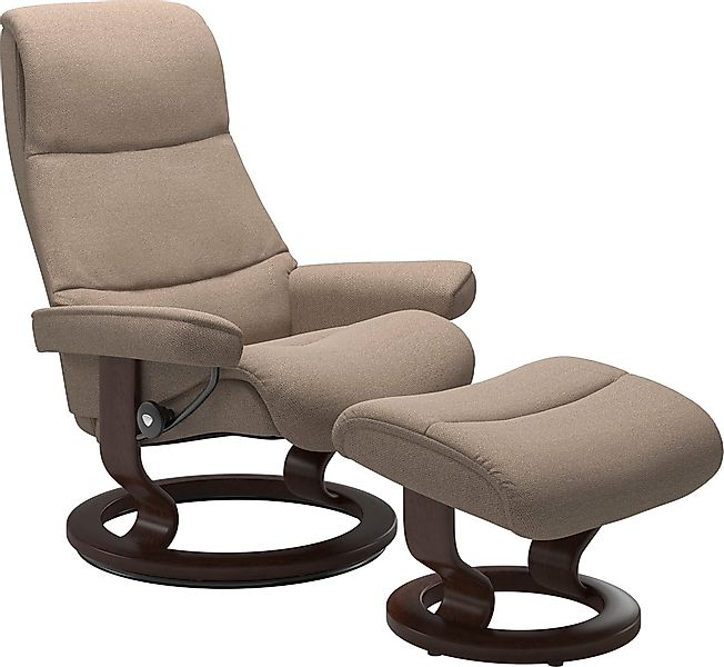 Stressless Relaxsessel "View", mit Classic Base, Größe S,Gestell Braun günstig online kaufen