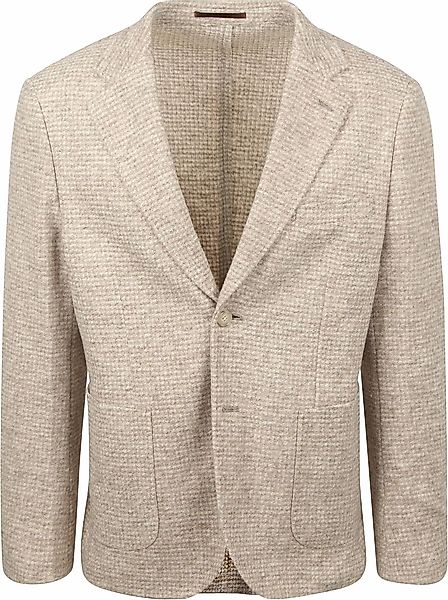 Suitable Knitted Blazer Unlined Beige - Größe 56 günstig online kaufen