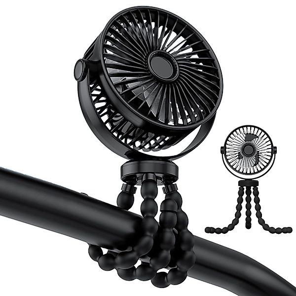 BlingBin Mini USB-Ventilator 3600mAh-Lüfter, geräuscharmer Lüfter, günstig online kaufen