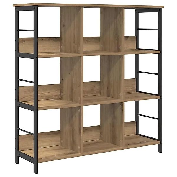 vidaXL Bücherregal Artisan-Eiche 102 x 32 x 104,5 cm Holzwerkstoff 884011 günstig online kaufen