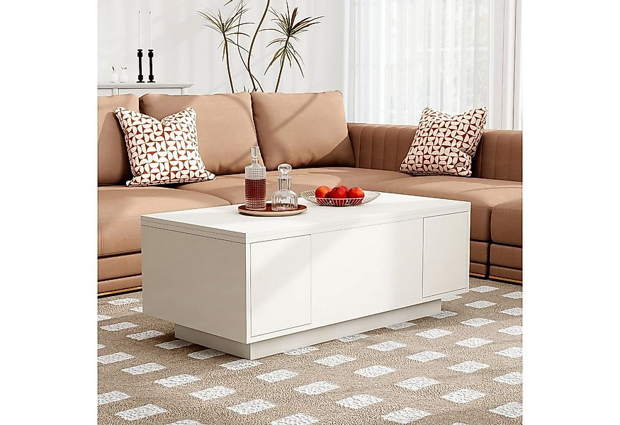 STILVORA Couchtisch höhenverstellbar Wohnzimmertsich Sofatisch mit versteck günstig online kaufen