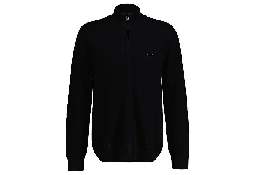 Gant Sweatshirt Herren Strickjacke Baumwolle günstig online kaufen