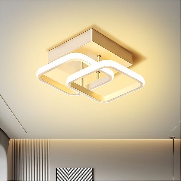 Senmudi LED Deckenleuchte Deckenlampe,Modern deckenleuchte,28cm,12W, 6000K, günstig online kaufen
