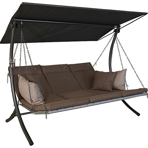 Angerer Freizeitmöbel Hollywoodschaukel Luxus Smart olive, günstig online kaufen