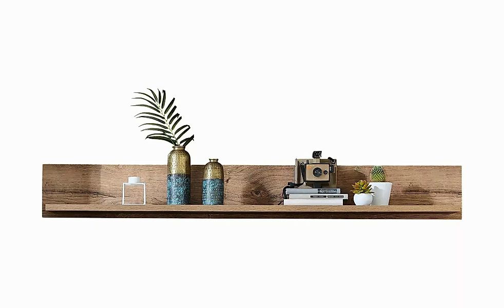 uno Wandboard  New York ¦ holzfarben ¦ Maße (cm): B: 155 H: 20 T: 25 Regale günstig online kaufen