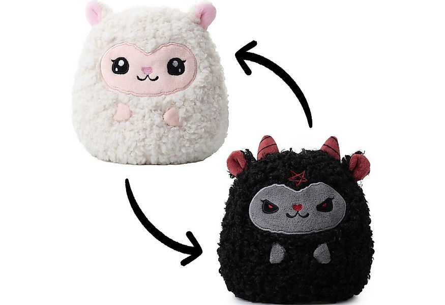 Corimori Kuscheltier Stimmungskuscheltier 18cm Dämonen Schaf zum Wenden (Ge günstig online kaufen