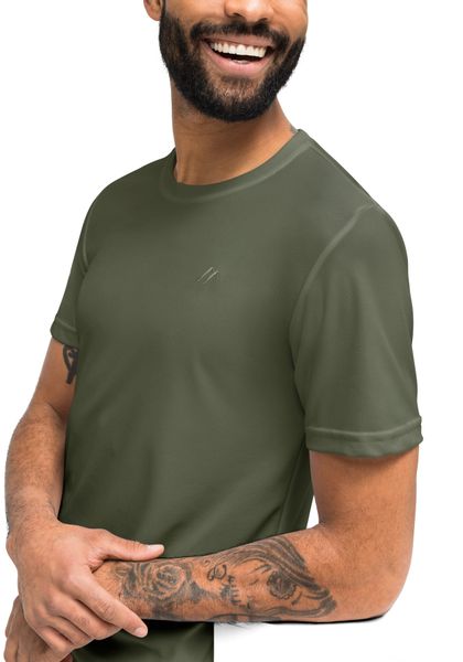 Maier Sports Funktionsshirt "Walter" Herren T-Shirt, rundhals pique Outdoor günstig online kaufen