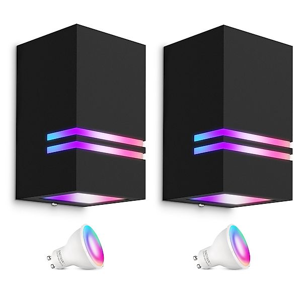 SSC-LUXon LED Außen-Wandleuchte JOVO-S Aussen-Wandleuchte Up günstig online kaufen