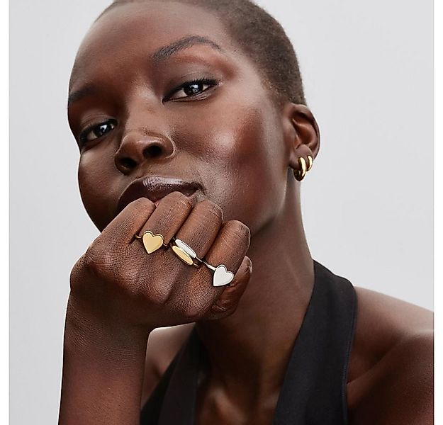 Pandora Fingerring PANDORA Damen Herzring aus Sterlinsilber günstig online kaufen