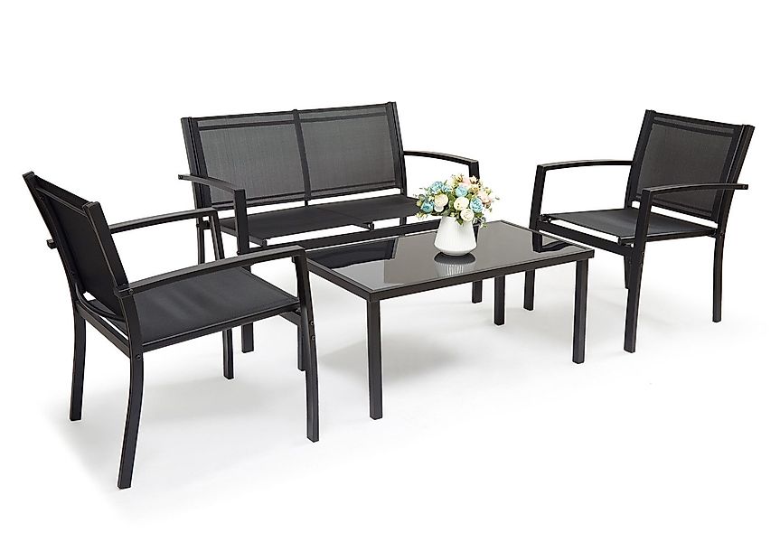 Mondeer Balkonset Gartenmöbel Set, (1 Tisch günstig online kaufen