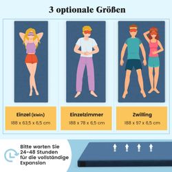 KOMFOTTEU Isomatte, Camping Matratze aus Memory günstig online kaufen
