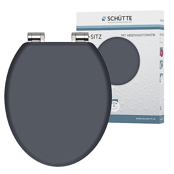 Schütte WC-Sitz SPIRIT, mit Absenkautomatik und günstig online kaufen