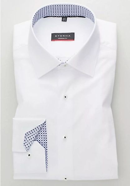 Eterna Blusenshirt Hemd 3372 X14P, weiss günstig online kaufen