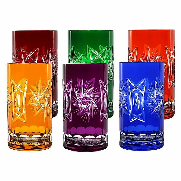 Longdrinkglas Schleuderstern 6er Set 340ml günstig online kaufen