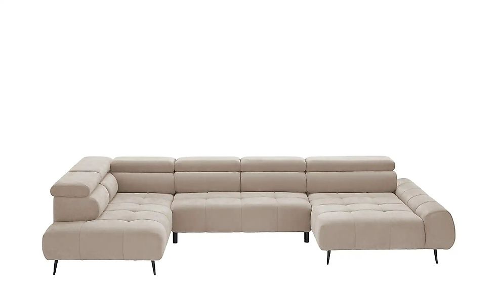 switch Wohnlandschaft  Mavel ¦ braun ¦ Maße (cm): B: 367 H: 93 T: 208.0 Pol günstig online kaufen