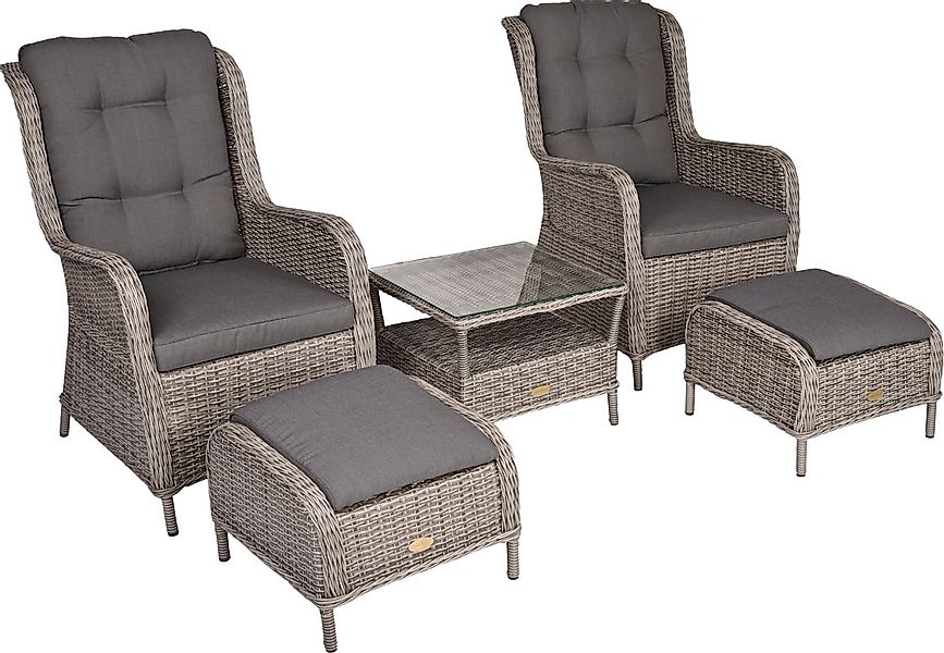 Garden Pleasure Garten-Essgruppe ", Sessel-Set "VALENCIA"", (Set), 2 Sessel günstig online kaufen