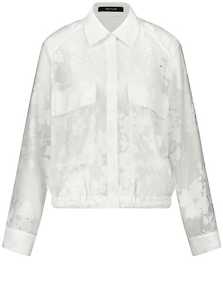 Taifun Longblazer – Transparente Hemdbluse mit günstig online kaufen