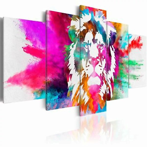 artgeist Wandbild Colours of the King mehrfarbig Gr. 200 x 100 günstig online kaufen
