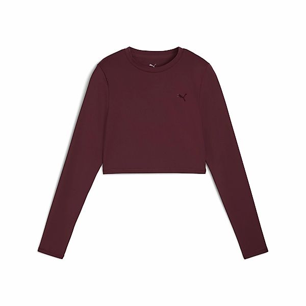 PUMA Trainingsshirt "PUMA SHAPE Cropped Langarm-Top Damen" günstig online kaufen