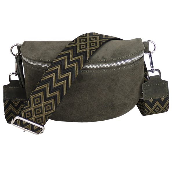 MIRROSI Bauchtasche Damen, Echtleder,Leder, Made in günstig online kaufen