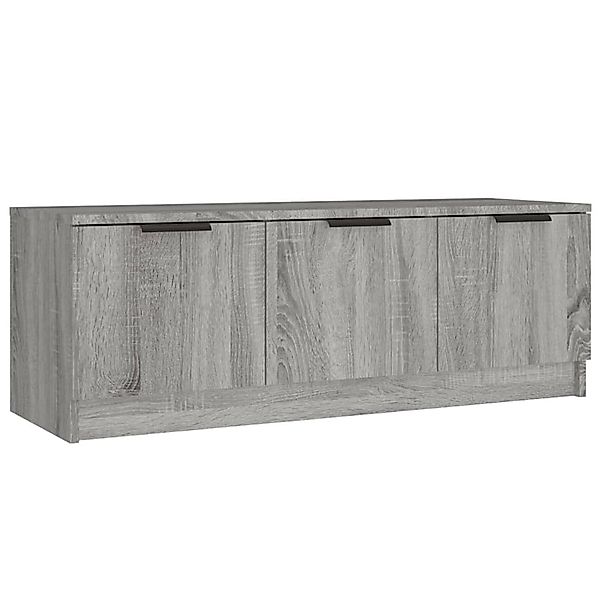 VidaXL TV-Schrank Grau Sonoma 102x35x36,5 cm Holzwerkstoff  Modell 1 günstig online kaufen