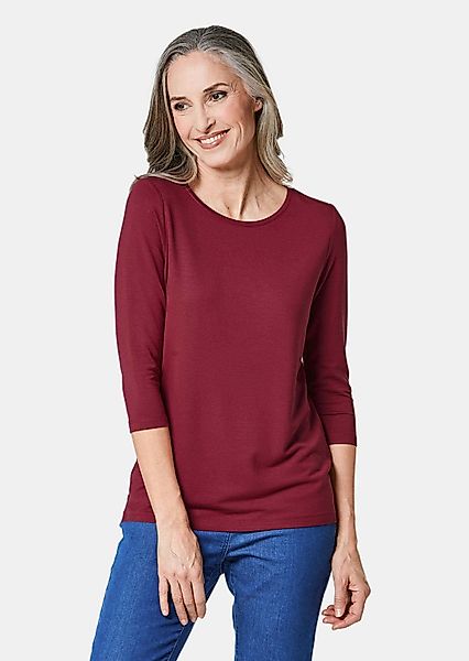 GOLDNER 3/4-Arm-Shirt Kombifreundliches Shirt mit ¾ günstig online kaufen