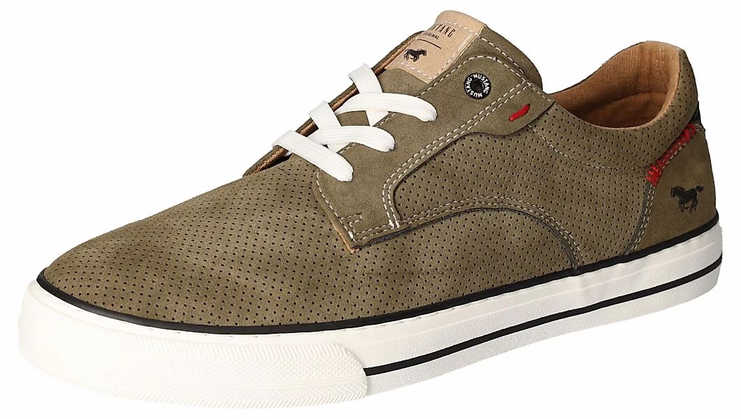 Mustang Shoes Sneaker, Freizeitschuh, Halbschuh, Schnürschuh mit Ziernaht günstig online kaufen