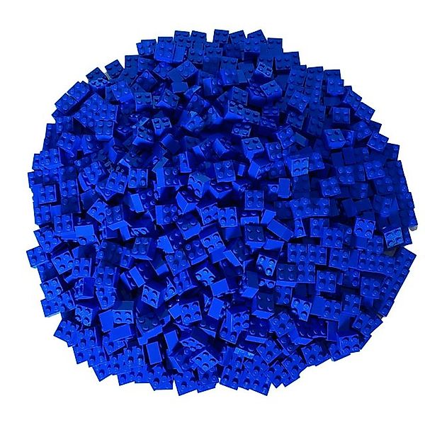 LEGO® Spielbausteine LEGO® 2x2 Steine Hochsteine Blau - 3003 NEU! Menge 50x günstig online kaufen