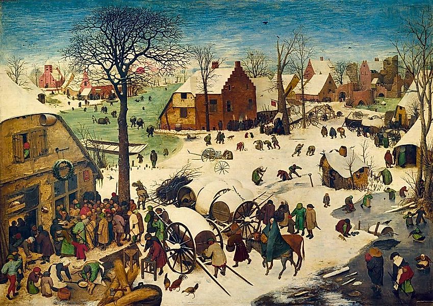 Bluebird Puzzle Puzzle Pieter Bruegel the Elder - The Census at Bethlehem, günstig online kaufen