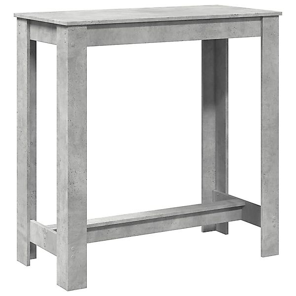 vidaXL Esstisch Bartisch Betongrau 102x50x103,5 cm günstig online kaufen
