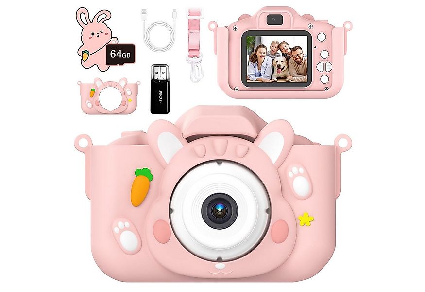 MOPUEA Digitalkamera Spielzeug-Kamera Anti-Drop Selfie Digital Video Kamera günstig online kaufen