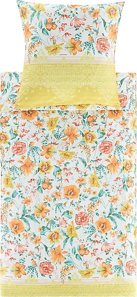Bassetti Kissenbezug Kuschelkissenbezug "Casablanca", Blumen günstig online kaufen