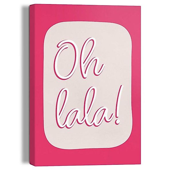 Wandbild OH LA LA Giclee on Canvas ca. 20x30 cm GCN90691 günstig online kaufen