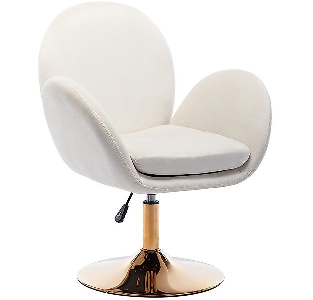 WAHSON OFFICE CHAIRS Loungesessel Sessel Samt Drehstuhl höhenverstellbar günstig online kaufen